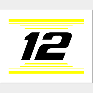 Ryan Blaney #12 2024 NASCAR Design Posters and Art